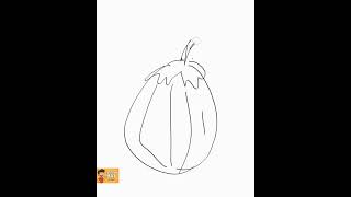 drawing a fruit #CartoonArt #AIAnimation #fruit #Shorts #FunnyCartoon #AICreativity
