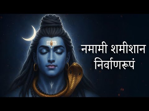 🔱 Namami Shamishan Nirvan Roopam | Powerful Shiva Mantra for Peace, Power & Awakening