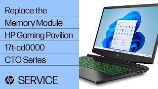 Replace the Memory Module | HP Gaming Pavilion 17t-cd0000 CTO Series | HP