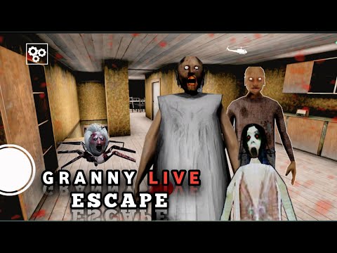Granny Live Escape Gameplay #Granny #shorts #shortsfeed #live #grannylive #grannygame #trending