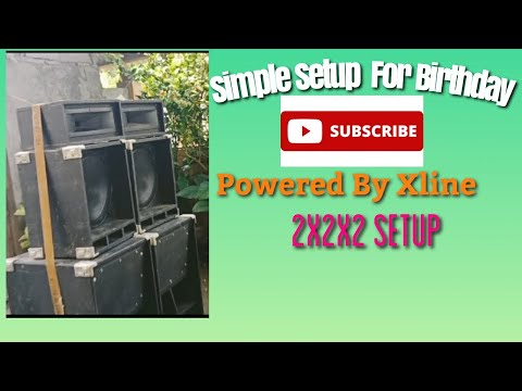 🟢Simple Setup Para Sa Birthday| Bat Ang Lakas?😮| Featuring Mikaylla Minisound|2x2x2 Setup❤