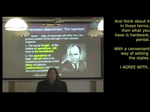 SFI Talk: Four the hard way: Computer design and living software