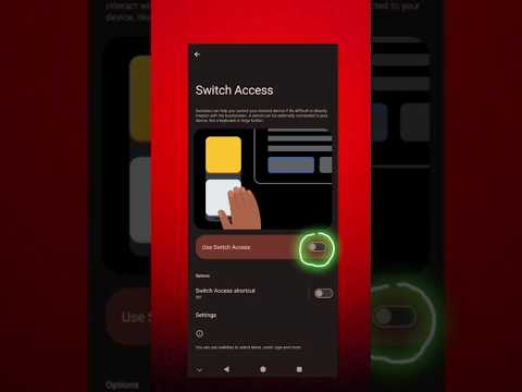 How to stop switch access setting on redmi a3x #android #youtube 💯🔥