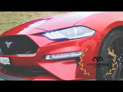 FORD MUSTANG x ALPINE FOOTAGE // LUMIX - FPV DRONE - CINELIFTER