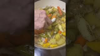 Leeks Carrots and Potatoes in a Pan | Recipe Ideas