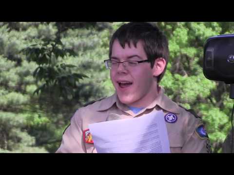Zach Newman Eagle Scout Project Ribbon Cutting Ceremony - GTR