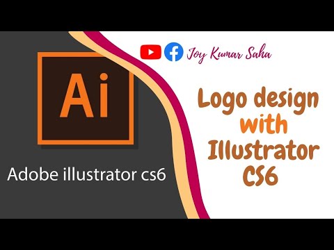 How to design a logo with Illustrator CS6 Bangla Tutorial