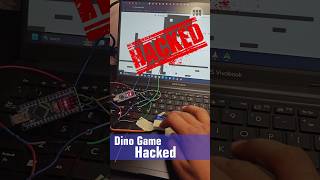 I Hacked the Dino Game with Arduino! 🦖🔥 Easy DIY Project #hack #dino #games
