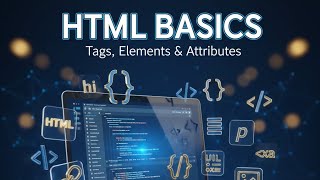 HTML Basics 2025 | Learn Tags, Elements & Attributes for Beginners | Web Development Bootcamp Day 2
