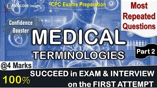 Most important Medical terminology for CPC exam part 2