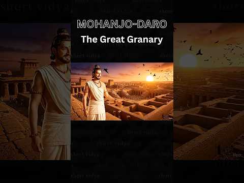 Mohenjo Daro Granary #shorts #MohenjoDaro #GreatGranary #HistoryShorts #IndianHistory #DidYouKnow