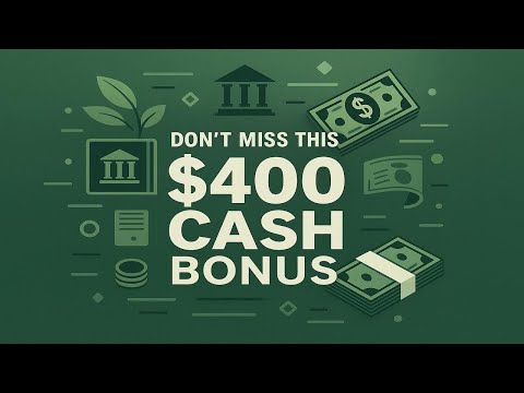 This $400 Bank Bonus is Shockingly Easy to Get!!