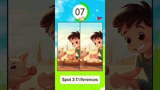 Brain Exercise Challenge!!!#shorts #findthedifference #brainexercise