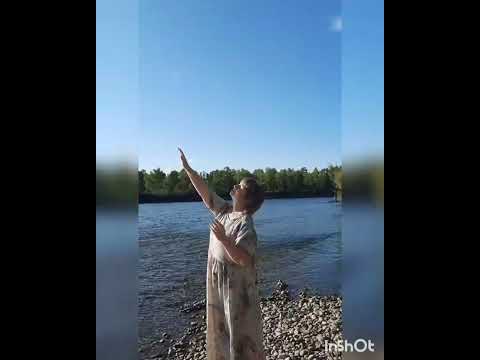 Танцуем жизнь сливаясь с солнцем, водой, землёй... #танец#единение с природой#жизнь и любовь#