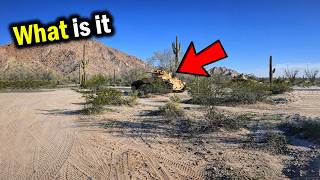 I Was Exploring the Arizona Desert…Then I Found Army Tanks