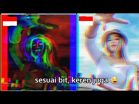 KEREN|| edit video di kinemaster pakai evec split spectrum, sesuai bit||cara terbaru
