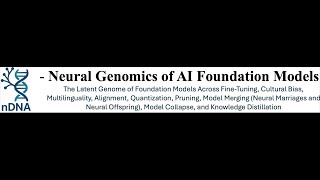 4. Model - Alignment, Quantization, Pruning, Merging, Collapse,  Distillation - through nDNA lens