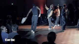 Krow & Intricate vs Kidd The Monster & Midas | TURFinc at Cal State Univ. of San Marcos Dance Battle