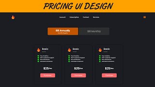 CSS Cards - Product Pricing Page