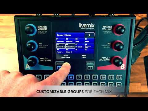 Livemix: Groups
