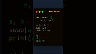 Python Quiz - Day 36 - Comment the answer #pythonquiz #pythonquestions
