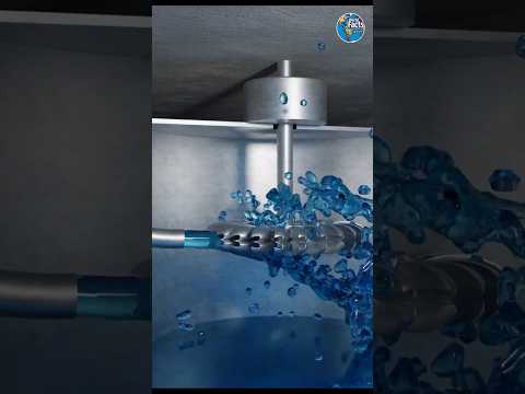 How Electricity is Made from Water – Easy 3D Guide!"#facts #amazingfacts #shorts