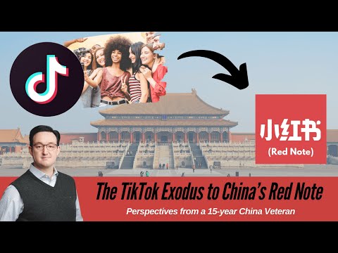 The TikTok Exodus to China's Red Note App