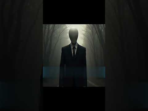 The Slender man with watermark