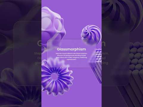 Glassmorphism in Figma: Quick and Simple Tutorial for Beginners 2023 #uiux #figma #tutorial