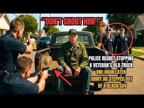 Police Arrest A Veteran’s Old Truck… One Hour Later,  4-Star General Shows Up