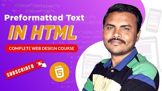 What is Preformatted text in html | Complete Web Designing Course in Hindi #webdesign #html