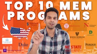 🏆 Top 10 MEM Programs in the USA | Engineering Management | MS in USA 🇺🇸