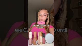 well my brush might be ruined now… #grwms #grwmvideo #grwmshorts #grwm #makeup