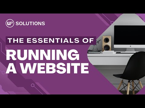 The essentials of running a website
