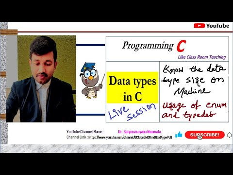 how to know size of the data type on Machine | example program for enum|Example program for typdef