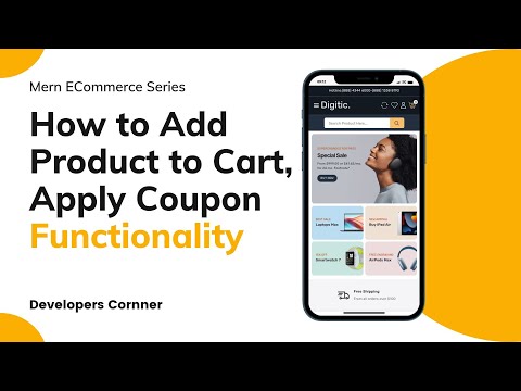 Mern Ecommerce:  How to Add Product to Cart, Apply Coupon Functionality | Mern Stack Project