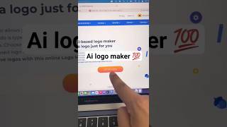 Free Ai logo maker 💯 #ai #shorts