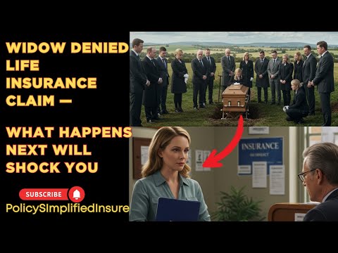 Widow Denied Life Insurance Claim - What happened Next Will Shock You