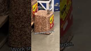 Work smarter, not harder. #homedepot #birds #bird #nature #worksmarter #arizona