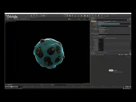 Daily render with Houdini