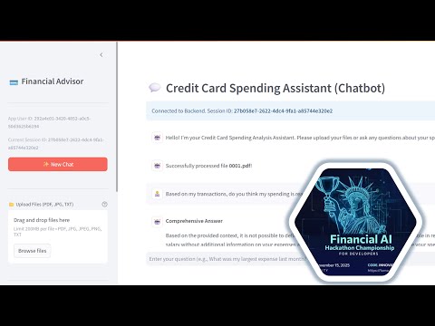 Spending Assistant Demo | Financial AI Hackathon Championship 2025