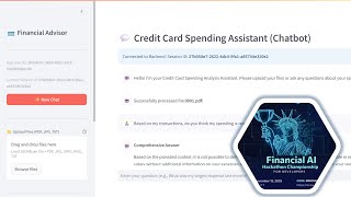 Spending Assistant Demo | Financial AI Hackathon Championship 2025