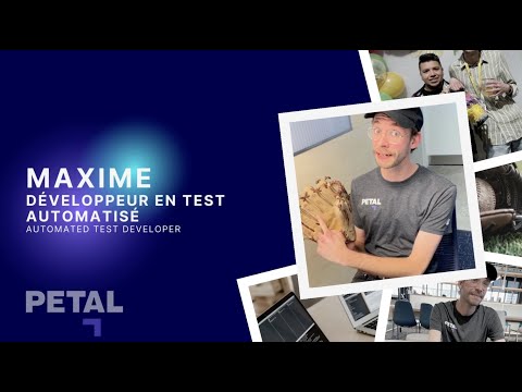 Maxime - Développeur en test automatisé