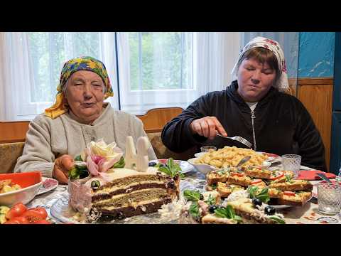 Celebrating Mom’s Birthday in the Countryside With Love and a Heart Cake