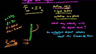 Torque and Angular Acceleration