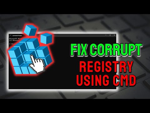 How to Fix Corrupt Registry in Windows using Command Prompt | Corrupt system fix🛠️