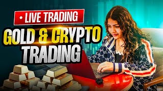 Live Gold, Crypto Trading | 23 Jan | #goldtrading #cryptotrading #bitcoin - MANSI