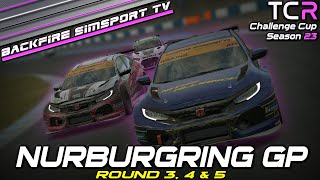 BSTV TCR Challenge Cup │ Season 23 - Rounds 3, 4 & 5  - Nurburgring Sprintstrecke - BES/WEC