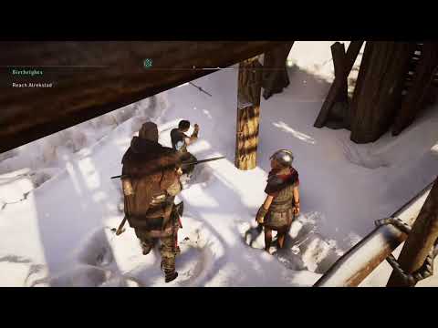 assassin's creed valhalla boi with remote wooden sword