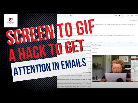 Screen to GIF: A Hack to Get Attention in Emails